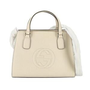 GUCCI Soho Interlocking GG Shoulder Bag